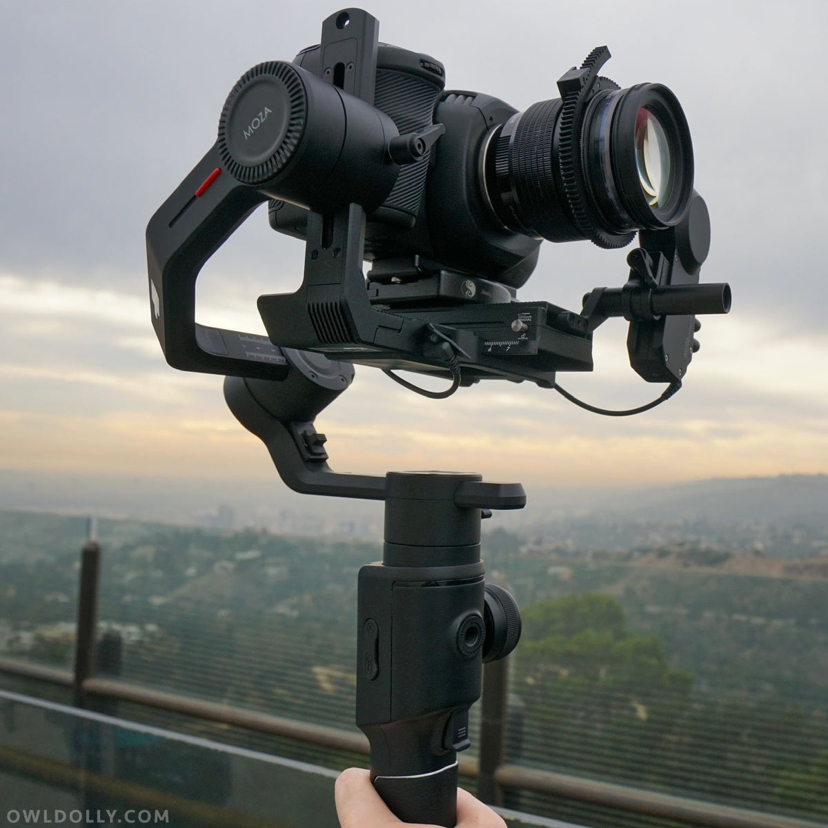 Moza Air2 Camera Stabilizer's 9lb. payload is perfect for large