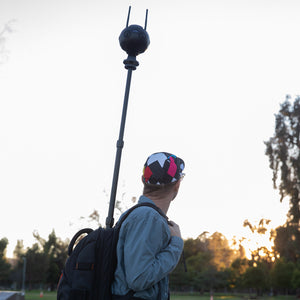 9ft/3m with the Monopole Backpack