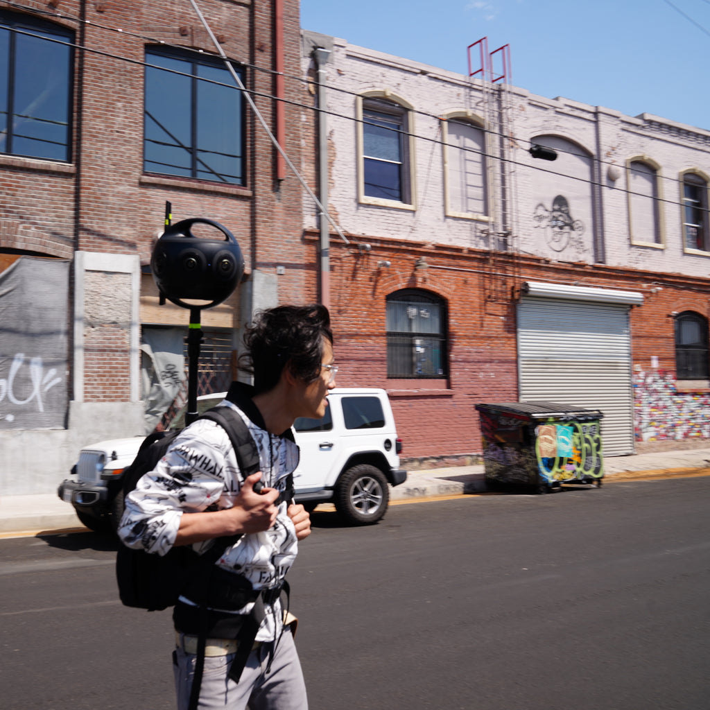 Summer Filming with the Monopole Backpack