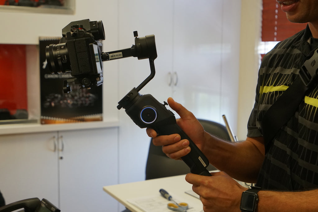 Gimbals with Large Cameras, The AirCross 2 Supports 6lbs