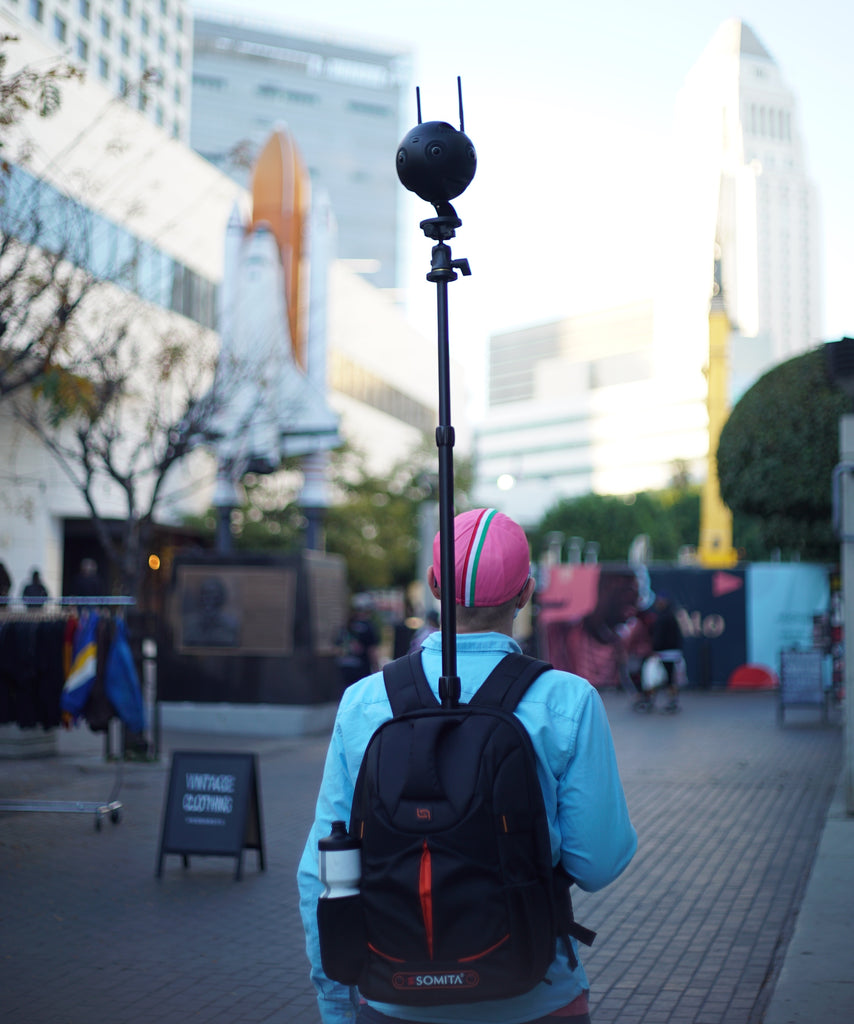 Envision the Monopole Backpack Insta360 Pro 2
