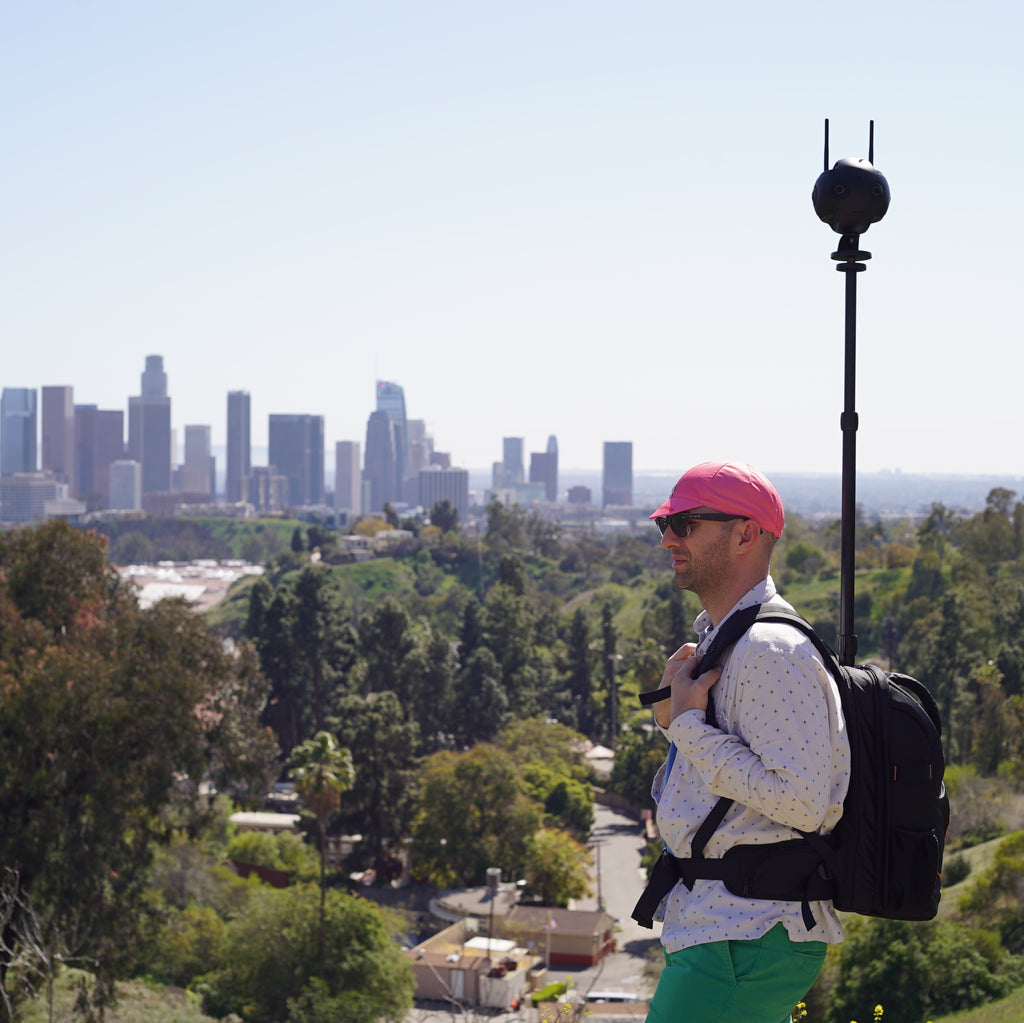 Labpano Backpack New Video from CreatorUp Monopole Backpack, and Labpano Pilot One EE ...
