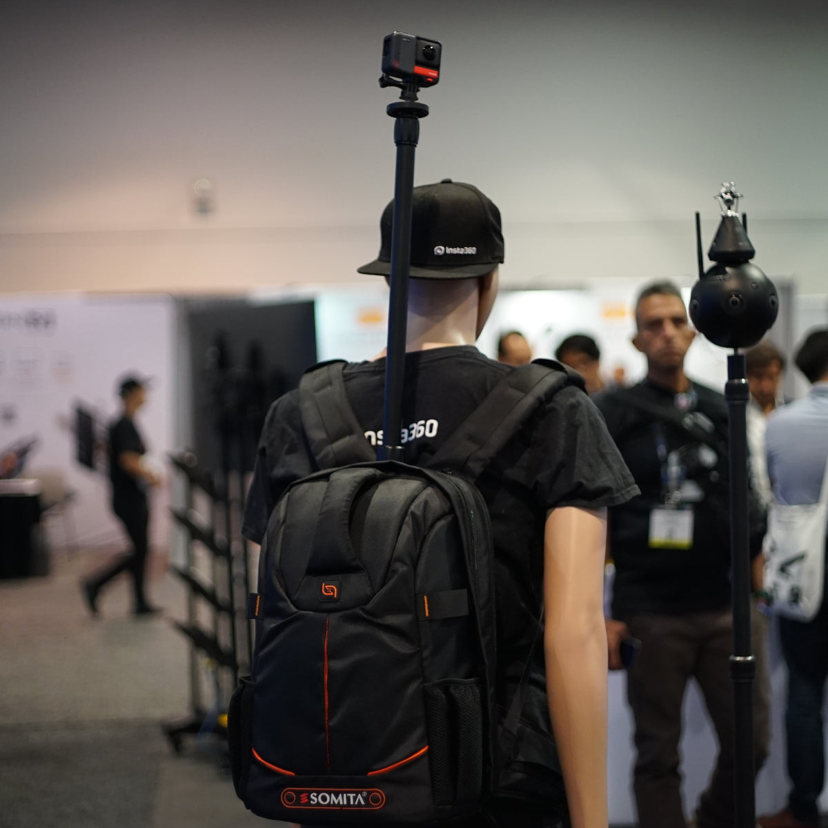 NAB 2022 Insta360 Monopole Backpack Gimbal Guru