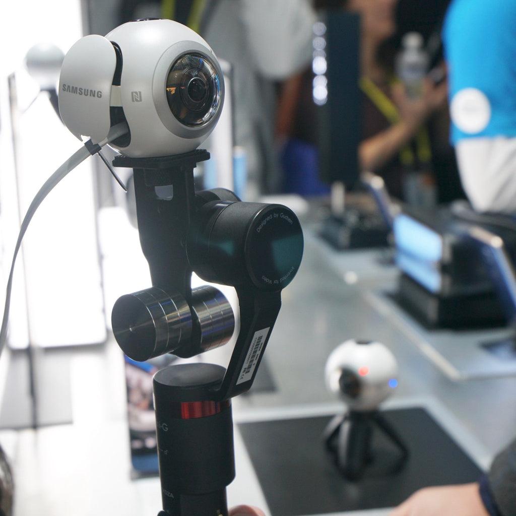 New Guru 360° Camera Stabilizer made just for 360° cameras like Samsung Galaxy Gear 360°!