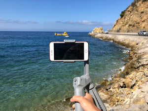 Traveling with a Smartphone Gimbal