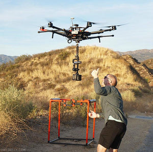Breathtaking Drone Flight In 360 Degrees With Guru 360 Air Camera Stabilizer!