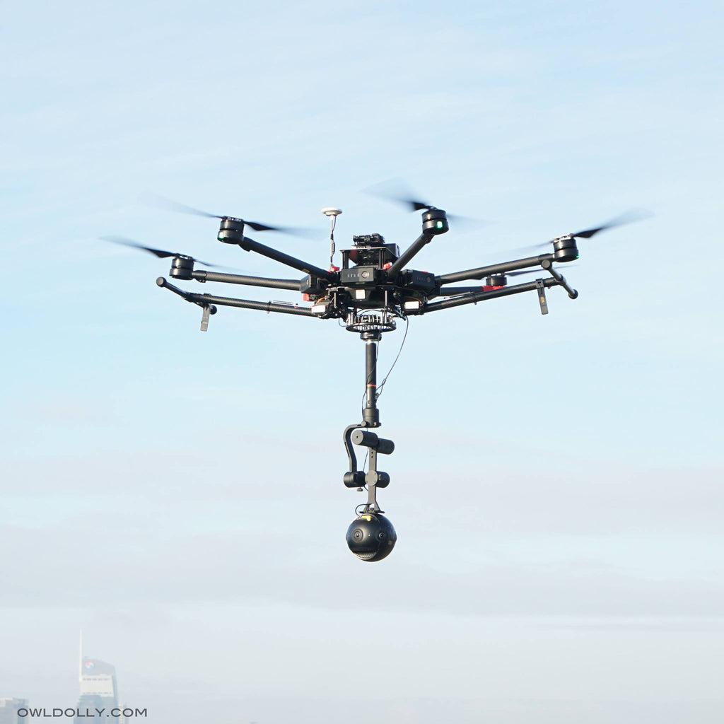 Epic Drone Flight Over Dodger Stadium in 360 Degrees with Guru 360 Air Stabilizer!