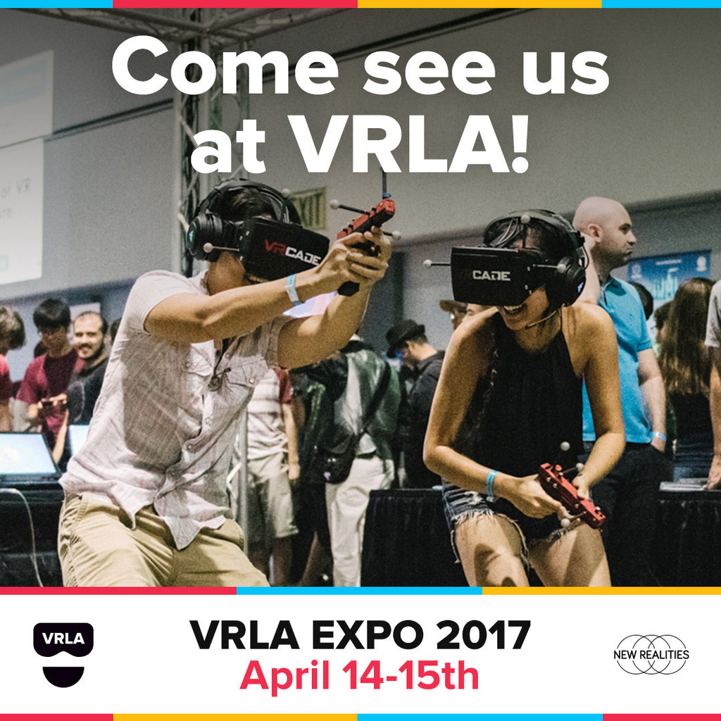 Join us at the VRLA Expo 2017 in April!