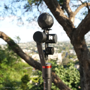 Guru 360° Gimbal Stabilizer gone wild with 360 Fly Camera!