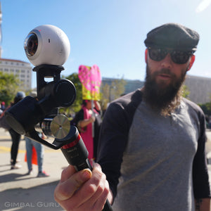 Introduction Video to Guru 360° gimbal, an affordable stabilizer just for 360 cameras!