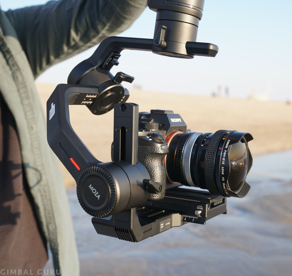 Moza Air2 Camera Stabilizer and Blackmagic Pocket Cinema Camera