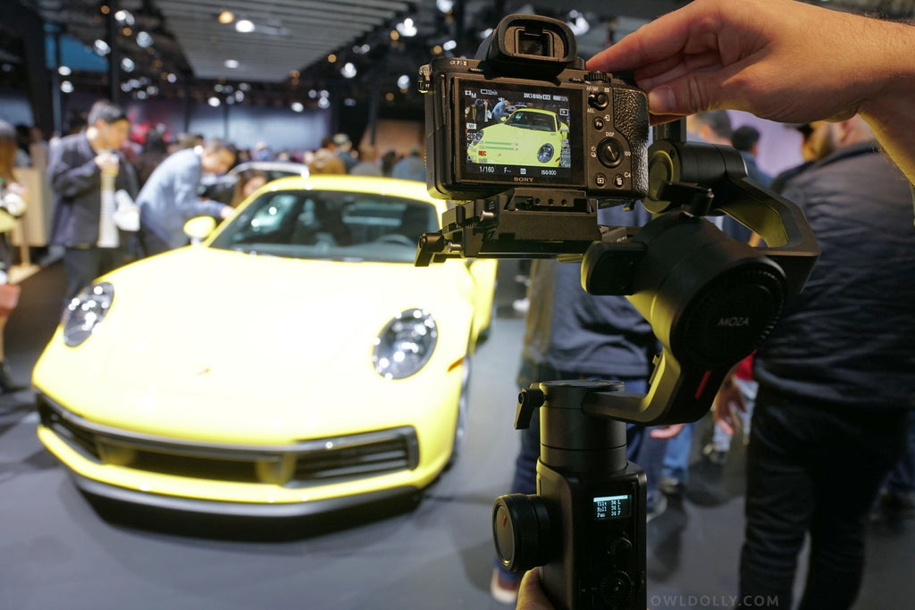 Moza Air 2 Gimbal Stabilizer Visits Los Angeles Auto Show!