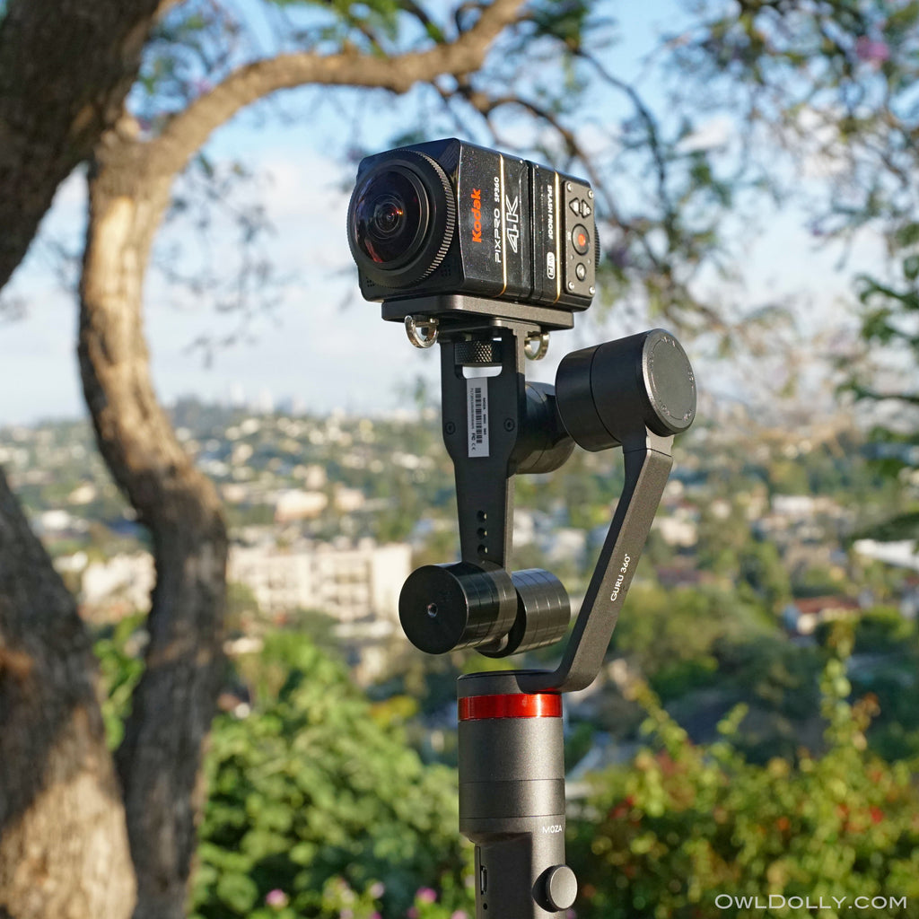 Guru 360 Gimbal Stabilizer is the right tool to get the best 360 footage!