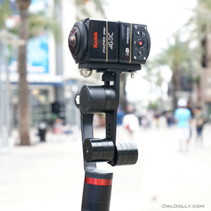 Out and about with Guru 360° gimbal stabilizer and Kodak Pixpro SP360!
