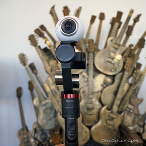 Guru 360 Camera Stabilizer and Samsung Gear 360 Strike a Pose!