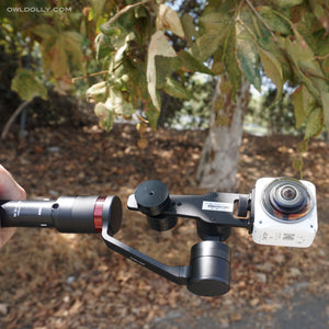 MOZA Guru 360° Air Camera Stabilizer Setup Test with Insta360 Pro and a Rover!