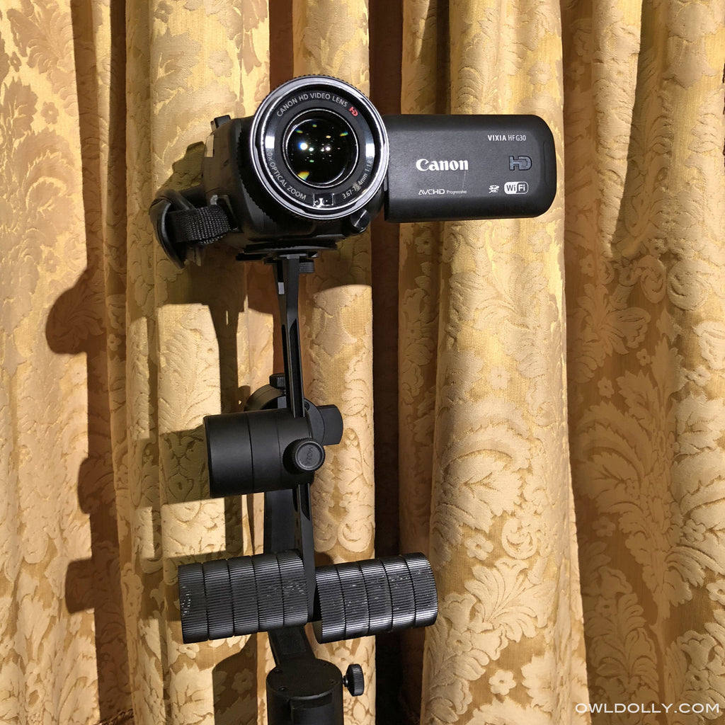 More than just a 360 Gimbal, Guru 360 Air Pairs with Canon Vixia Hf G30 Camcorder!