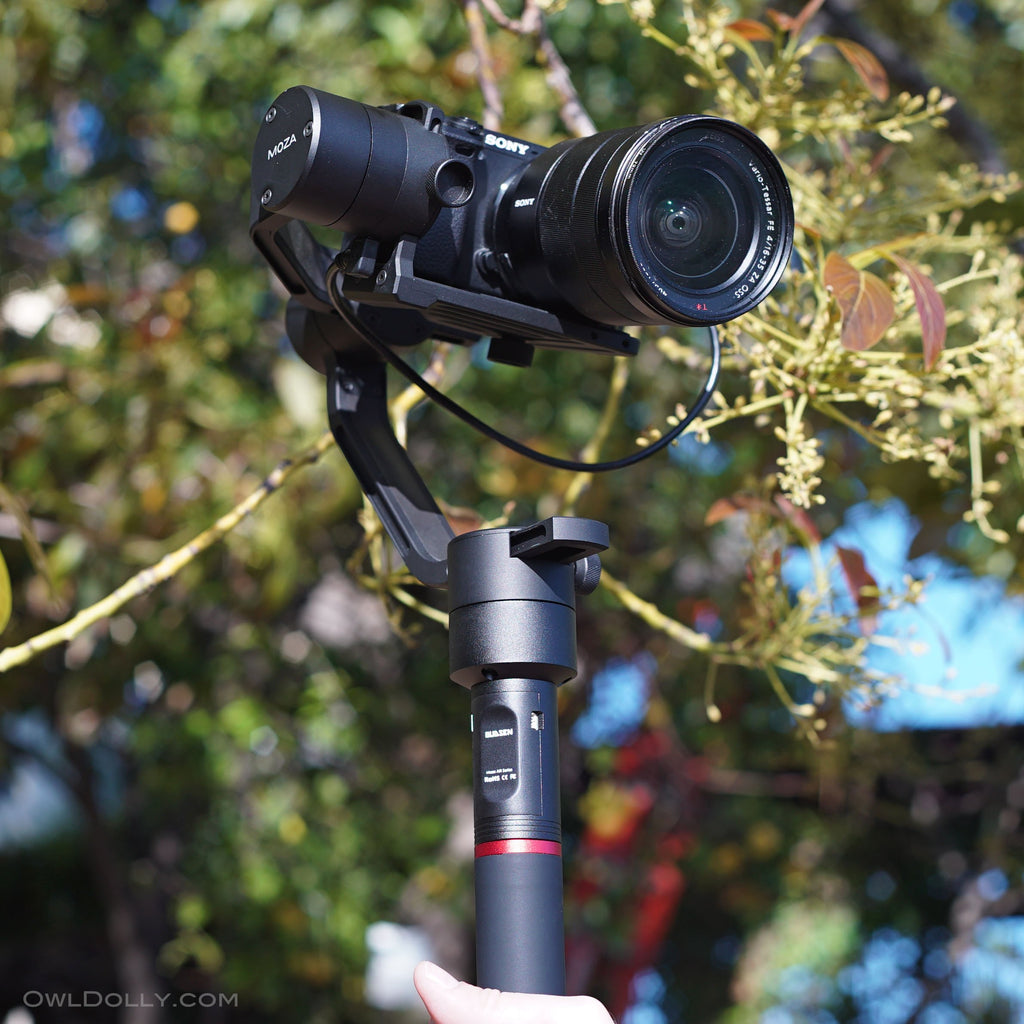 MOZA Air is a handheld gimbal stabilizer for mirrorless and DSLR cameras!