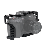 NITZE Gh5/Gh5s Camera Cage Kit for Panasonic Lumix with NATO Top Handle and Cold Shoe Mount